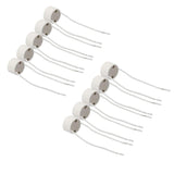 10 x Keramik-GU10-Lampenfassungen mit Kabel für GU10-Halogenlampen, LED-Leuchtmittel, CFL-Lampen, GU10-Lampenfassungen 