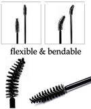 120 x Disposable eyelash brushes mascara brush eyebrow wands makeup applicator for make up