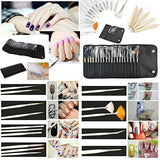 20-teiliges professionelles Nail-Art-Pinsel-Stift-Werkzeug-Set mit hölzernem Punteggia-Design-Pinsel-Set