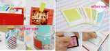 140x Instant instax photo frames borders stickers for Fujifilm Instax Mini 8 7s 25 50s 90 & Polaroid