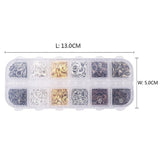 140 pcs Jewelry Lobster Claw Clasps+990 pcs Open Jump Rings Jewelry Accessories kit  Making Handmade
