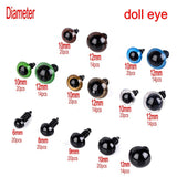 264 Safety Eyes + 100 Safety noses w/ Box for Toy Making Assorted Sizes for Soft Teddy Bear Doll