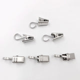 50 x gray matte metal clips hooks for string lights curtain photo hanging