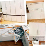 10 x Stainless Steel Kitchen Cupboard Door Handle 96mm Hole spacing, Brushed Steel T bar Handle