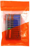 JZK Set mit 10 Stück 3-mm-Wolframkarbid-Doppelschnitt-Rotationsgratschneider-Set, Schnitzwerkzeug, Bohrer für Dremel zum Bohren von Metall- und Holzgravuren
