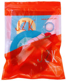 JZK Kuchenkerzenförmiges blaues Samt-Geburtstagshut-Kappenspielzeug und blaues HAPPY BIRTHDAY-Banner für Junge, Hund, Katze, Haustier, Hund, Katze, Geburtstagsparty-Dekorationen, Zubehör