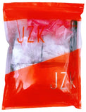 JZK 200 x Feuilles d'enveloppement d'ongles en gel avec tampons de coton pour enlever le vernis à ongles normal/gel, pinces à ongles, lime à ongles et polissoir, poussoir à cuticules, ensemble d'outils de dissolvant de vernis à ongles en gel