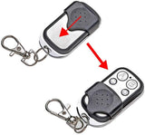 JZK 3 x Porte électrique universelle Clonage de porte de garage Télécommande 433 MHz, Ouvre-porte de garage Télécommande de remplacement Unité fob