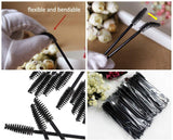 120 x Disposable eyelash brushes mascara brush eyebrow wands makeup applicator for make up