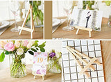 10 x small wood chalkboard display easel party sign photo holder stand wedding birthday bar table