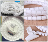 1.5 M cutable Flexible Cable Tidy Tube Spiral Cable Tube Cable Organiser Wire Tube Cable Sleeve Wire