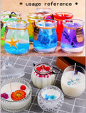 100 x 200mm Wax Candle Wicks with Base/Sustainer, no Smoke, pre-Waxed, Natural Cotton core