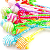 24 Novelty pens for kids lollipop ballpoint pen cute biro pen stationery gift for girls children