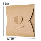 50 x Vintage Kraft Paper Blank Envelope Bag Box case for CD, DVD, Instant snap Shot Photos Favours