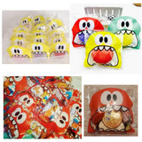 400x Monster self-adhesive cookie bags sweetie bags candy bags party treat bags for sweets snacks