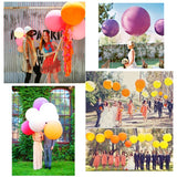 6 Dia. 36" 90cm latex giant jumbo big balloon for wedding birthday party graduation festival