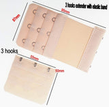 27x Couleurs assorties Tailles Extension de sangle de soutien-gorge 2 crochets 3 crochets 1 crochet Ensemble d'extension de soutien-gorge