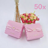 50" It's A Girl" Pink Baby Girl Baby Shower Favour Boxes Paper Sweets Box Macaron Chocolate Cookie