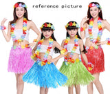 8x mehrfarbige hawaiianische Seiden-Kunstblumen, Party-Hula-Rock, Mädchen und Frauen, hawaiianisches Luau-Angebot