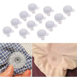 12 Clips de couette pour maintenir la couette en place, clips de housse de couette, support d'angle de couette, couette beignets