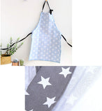 2 x Star Chefs kitchen apron cotton canvas apron with 2 pockets for women girls adults for cooking