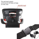 3 Soft safety baby car seat head support strap toddler holder belt fastening band stop kids necks