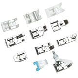 Ensemble d'accessoires domestiques pour Machine à coudre, 11 pièces, remplacement pour Singer Brother Janome Toyota Elna AEG