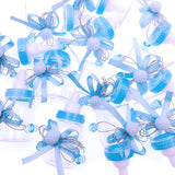 24 x Bleu faveur biberon baby shower boîtes à faveurs pour baby shower garçon fête d'anniversaire baptême