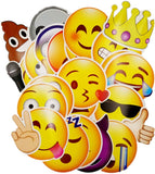 27 x Emoji Photo Booth Props Paper Party Selfie Props on Stick for Party Supply Accessory