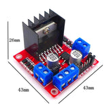 JZK L298N H-bridge Contorller module DC Stepping Motor Driver for Arduino Stepper Motor Smart Car Robot Driver Controller Board