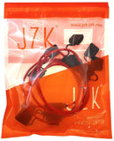 JZK 6 x wasserdichter Inline-Sicherungshalter mit 30 cm 12 AWG-Draht für Standard-Flachsicherungen für Auto, Fahrrad, Wohnmobil und andere Fahrzeuge