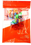 JZK-Set mit 64 x bunten, flexiblen Gummi-Tastenkappen, Schlüsselidentifizierungs-Codierungsringen für Farbcode-Schlüssel