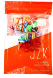 JZK Set 64 x Colourful Flexible Rubber Key Cap Covers Key identifier Coding Rings to Colour Code Keys