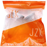 JZK 2 x weiße Outdoor-Solarleuchte, Gartenbaum-Hängeleuchte, Kegel-LED-Leuchten
