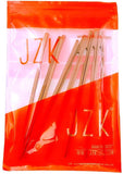 JZK 6 X Small Bamboo Food Tongs Wooden Toast Tongs Toaster Tongs Kitchen Tongs Tea Tongs Pickles Tongs Bacon Tongs, Thin Cooking Tongs