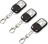 JZK 3 x Porte électrique universelle Clonage de porte de garage Télécommande 433 MHz, Ouvre-porte de garage Télécommande de remplacement Unité fob