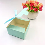 50 x Blue boy Shower Gift Boxes for Sweets Baptism Holy Communion Party Bags