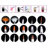 20 pcs Professional nail Art Brushes Pen Tools set with Wooden punteggia Design Paint Brush set kit