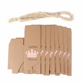 50 x Little Princess kraft paper baby shower favour boxes for girl baby shower girl birthday party