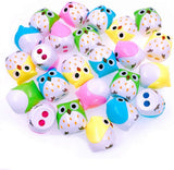 24 x Novelty two holes pencil sharpener with container owl toy  for children birthday favours kids party bag