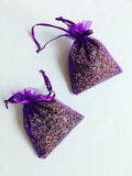 50 x Purple Organza Party Favour Bags Confetti Sweets Bag 12x9 cm Small Drawstring Bags for Wedding