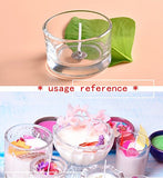 100 x 200mm Wax Candle Wicks with Base/Sustainer, no Smoke, pre-Waxed, Natural Cotton core