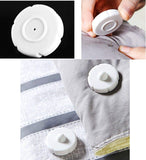 16 x Magnetic duvet quilt comforter clips + 1 x magnetic detacher, to keep duvet in place