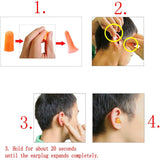 15 Pairs silicone earplugs waterproof soft ear plugs reusable foam earplugs for sleeping swimming