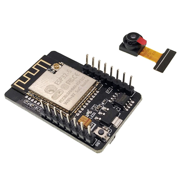 JZK ESP32-CAM Entwicklungsplatine Testplatine WiFi + Bluetooth-Modul, ESP32 seriell zu WiFi kleines ESP32-Kameramodul