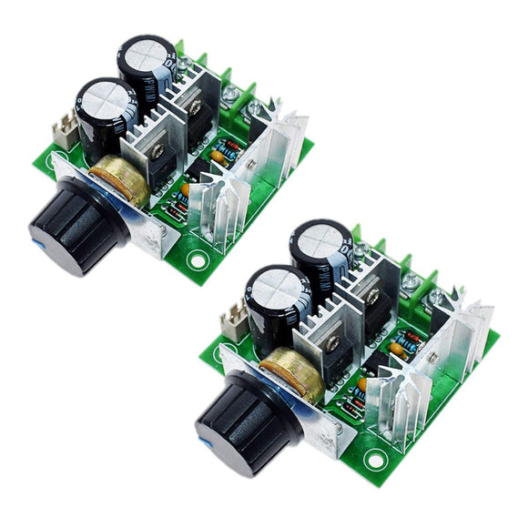 JZK 10A 12V - 40V DC motor speed controller regulator, stepless speed control switch, PWM DC motor governor module for pump fan