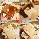 50 x Little Princess kraft paper baby shower favour boxes for girl baby shower girl birthday party