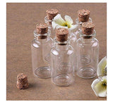 20 pcs 5ml Small Glass Bottle with Cork, Mini Glass Bottle with Stopper