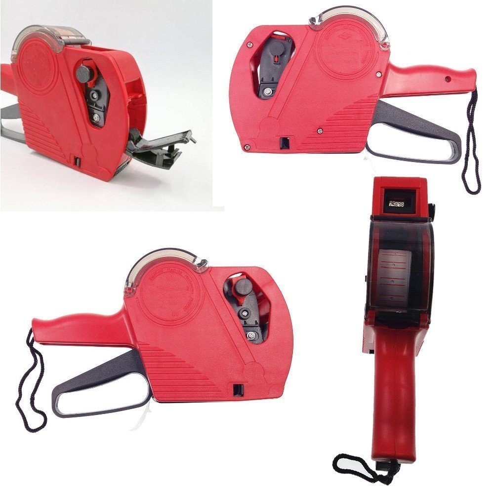 10 Rolls Price Gun Labels - 21mmx12mm Stickers For Single-Row Price Machines