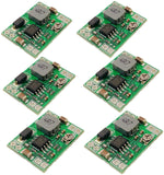 JZK 6 x Mini-Größe MP1584EN DC zu DC 3 A einstellbares Step-Down-Stromversorgungsmodul Abwärtswandler 24 V zu 12 V 9 V 5 V 3 V